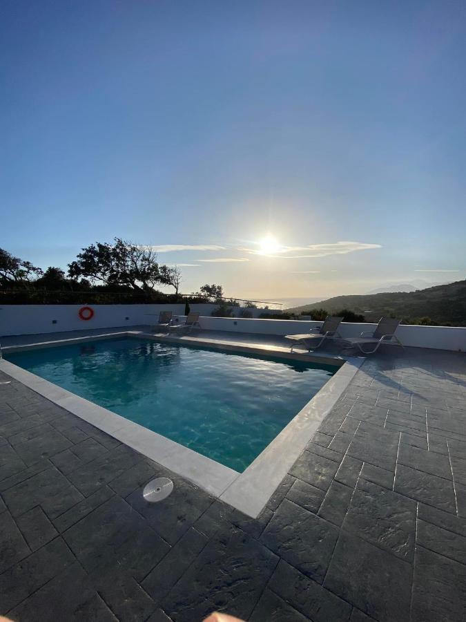 Villa George Sea View With Pool - Triopetra Exterior foto