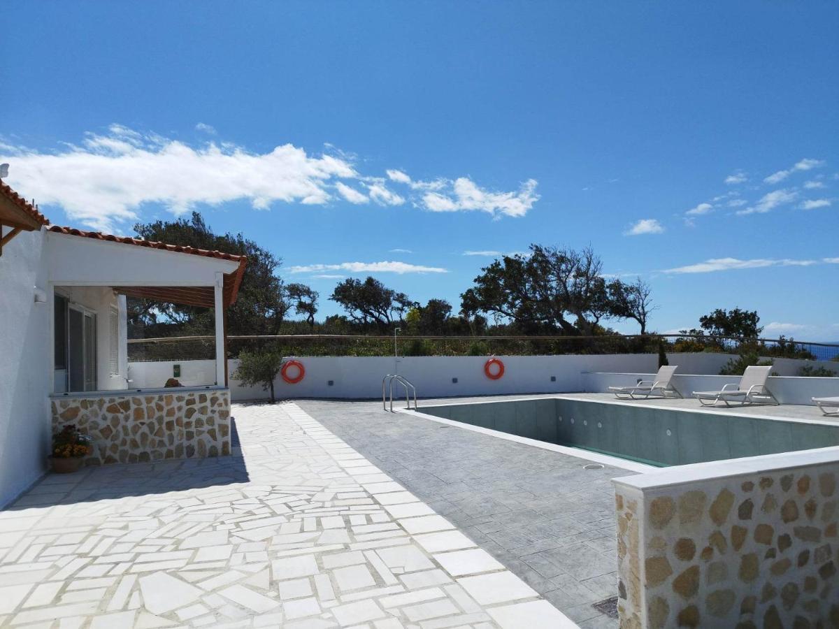 Villa George Sea View With Pool - Triopetra Exterior foto