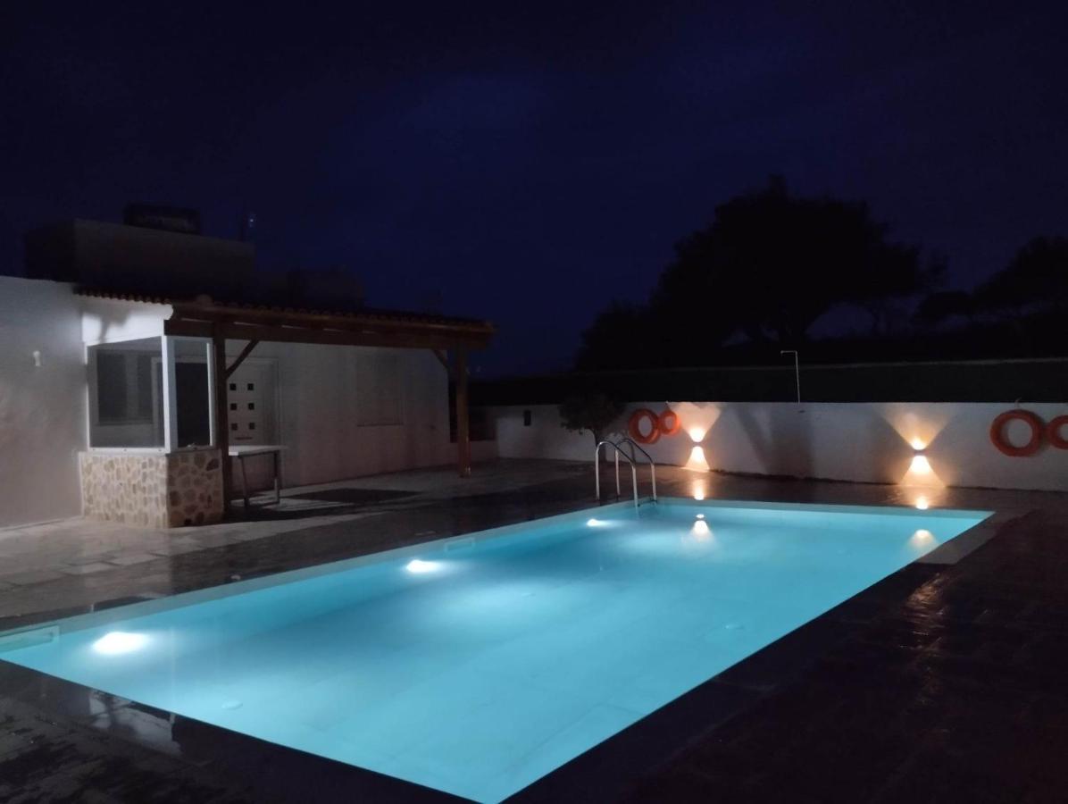 Villa George Sea View With Pool - Triopetra Exterior foto